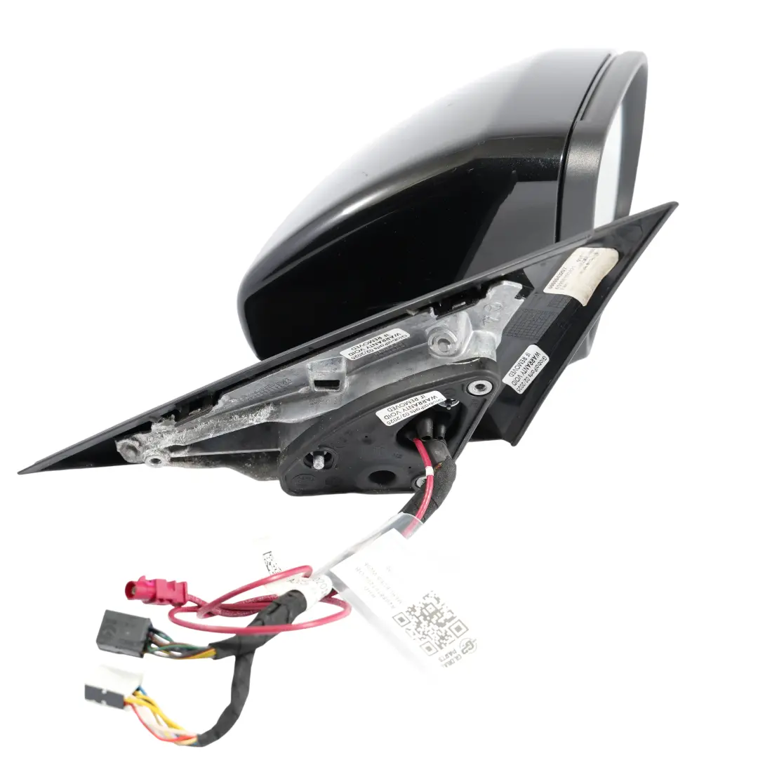  Wing Mirror Mercedes W205 Outside Door Right O/S Obsidian Black - 197 - SKU RHD-A2058101202-OB - Part number A2058101202