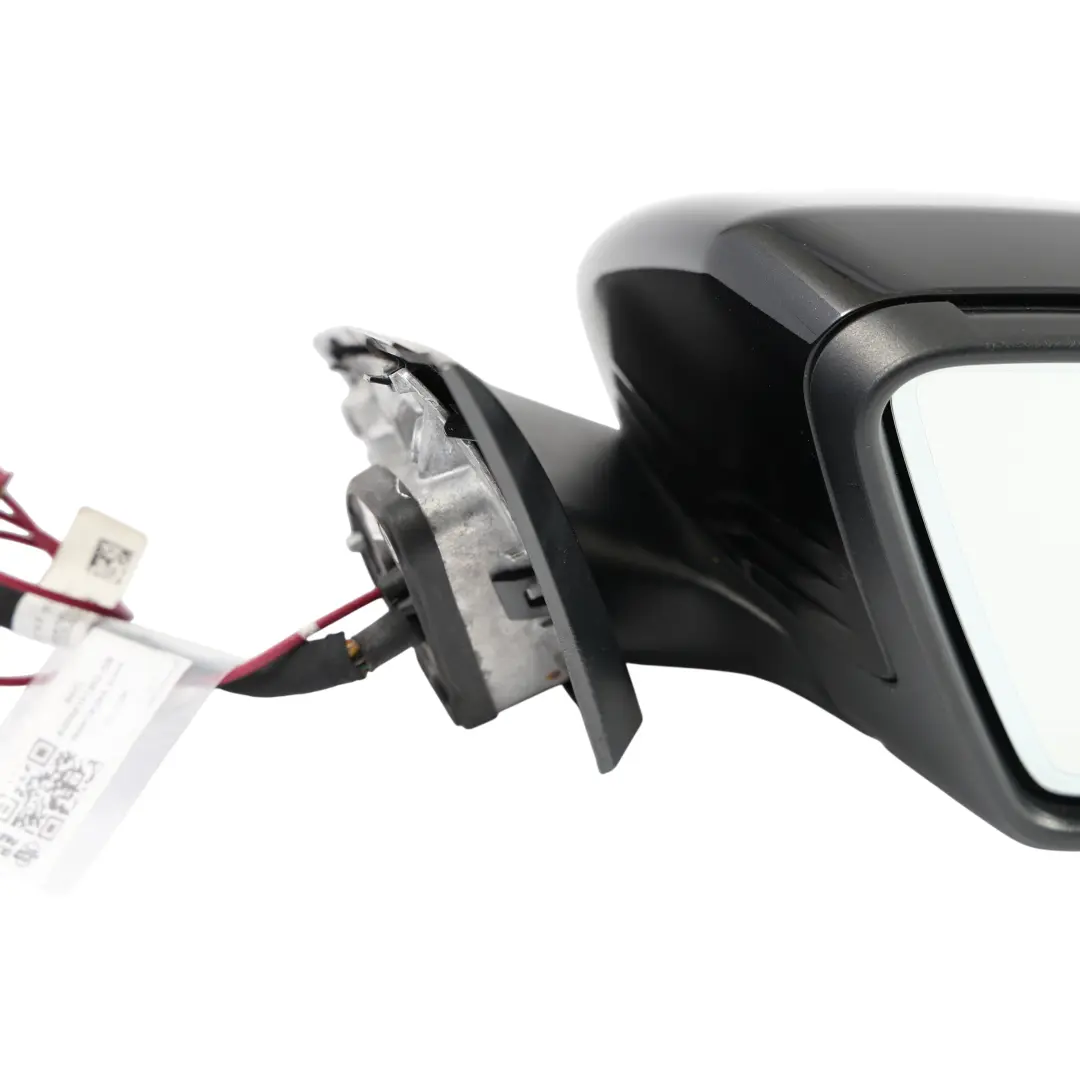 Wing Mirror Mercedes W205 Outside Door Right O/S Obsidian Black - 197 - SKU RHD-A2058101202-OB - Part number A2058101202