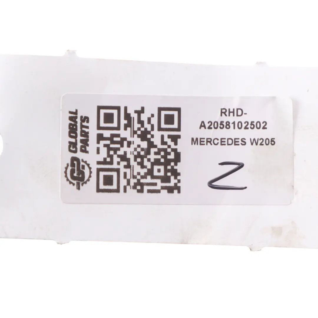 Wing Mirror Door Left N/S Outside to Mercedes W205 with Part number A2058102502 Mercedes W205 Wing Mirror Door Left N/S Outside - SKU RHD-A2058102502 - Part number A2058102502