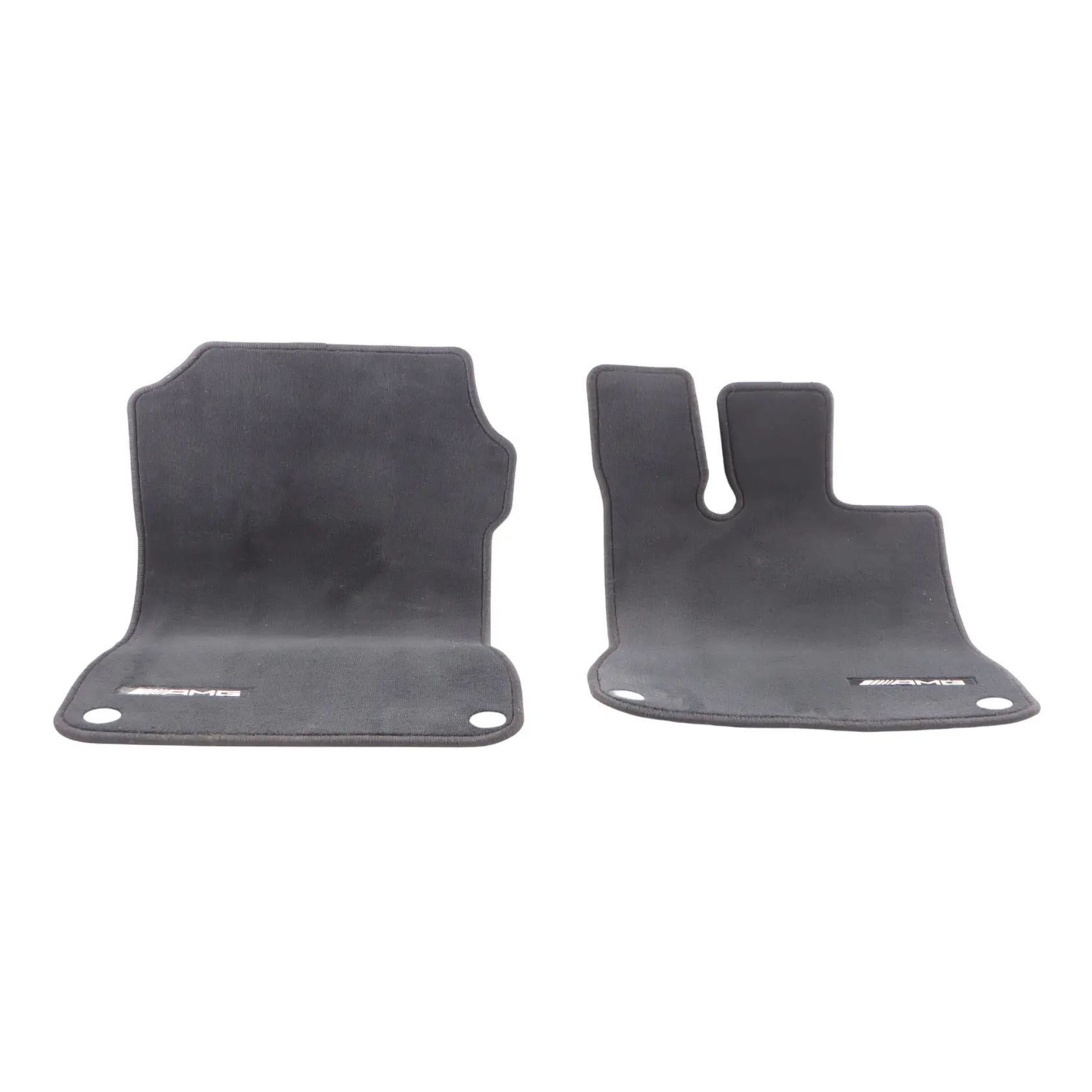 Mercedes SL R231 AMG Interior Carpet Floor Mats Black Front Set A2316800504