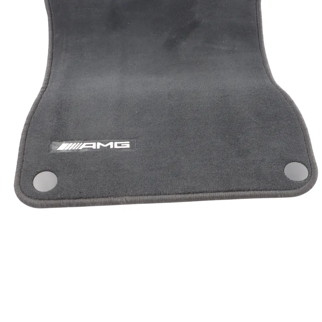 Interior Carpet Floor Mats Black Front Set A2316800504 to Mercedes SL R231 AMG with Part number A2316800104 Mercedes SL R231 AMG Interior Carpet Floor Mats Black Front Set A2316800504 - SKU RHD-A2316800104 - Part number A2316800104