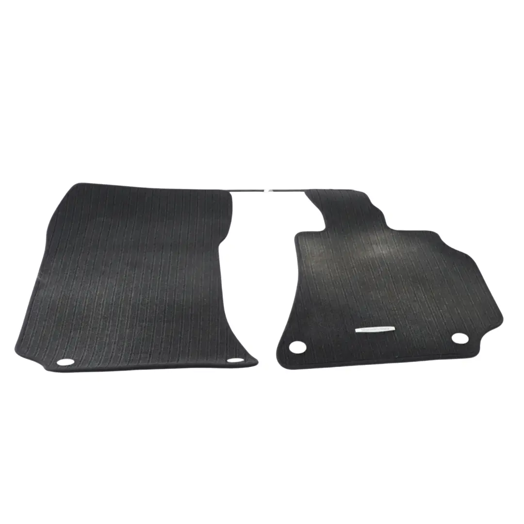 Mercedes W212 Floor Mats Set Interior Front Rear Cover Black - SKU RHD-A2126802848 - Part number A2126802848