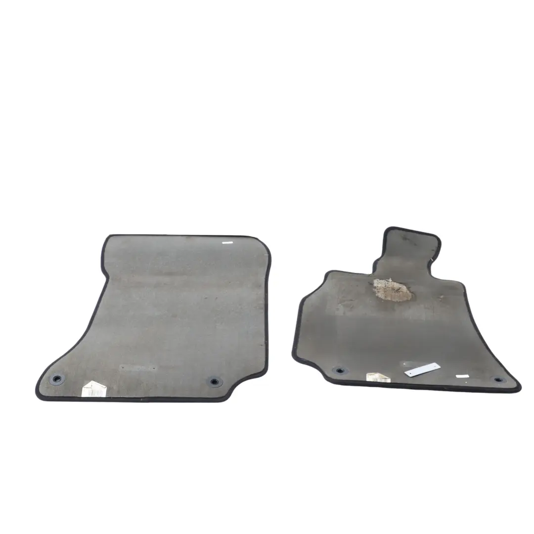 Mercedes W212 Floor Mats Set Interior Front Rear Cover Black - SKU RHD-A2126802848 - Part number A2126802848