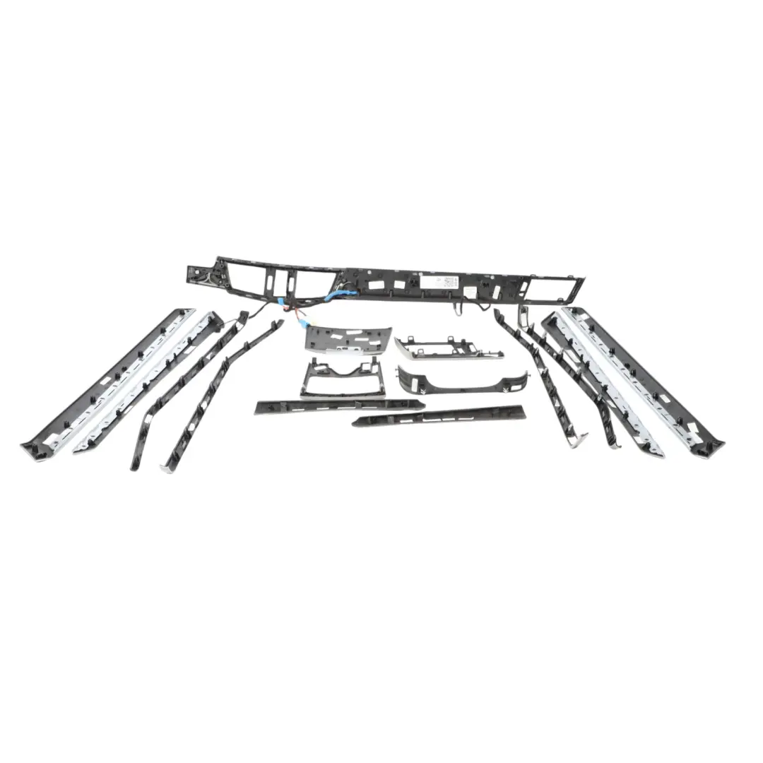 Dashboard Trim Cover Panel Brushed Aluminium Set to Mercedes W212 with Part number A2126809871 Mercedes W212 Dashboard Trim Cover Panel Brushed Aluminium Set - SKU RHD-A2126809871-1 - Part number A2126809871