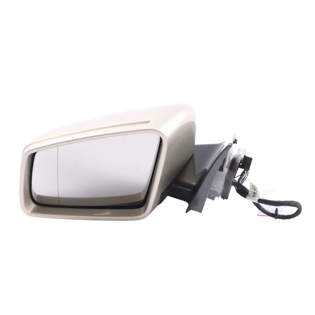 Door Wing Mirror Glass Left N/S Pearl Beige - 794 to Mercedes W212 with Part number A2128100376 Mercedes W212 Door Wing Mirror Glass Left N/S Pearl Beige - 794 - SKU RHD-A2128100376-PBE - Part number A2128100376