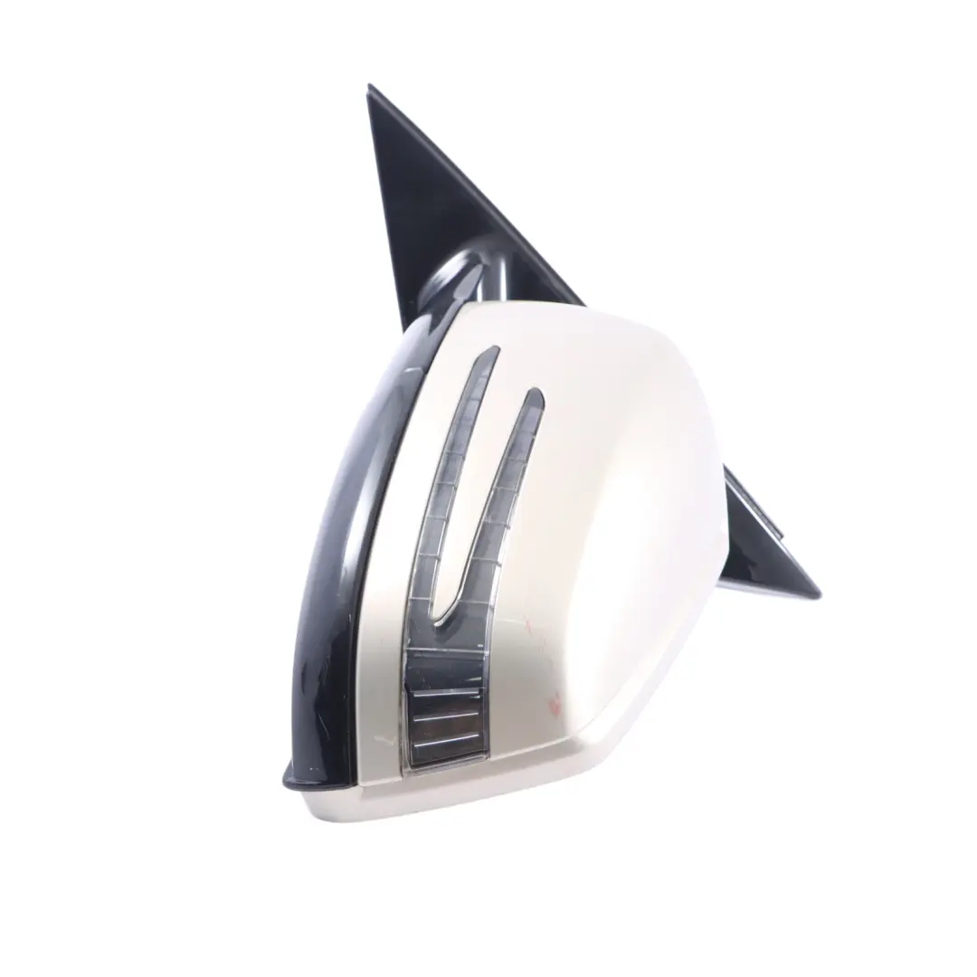 Mercedes W212 Door Wing Mirror Glass Left N/S Pearl Beige - 794 - SKU RHD-A2128100376-PBE - Part number A2128100376