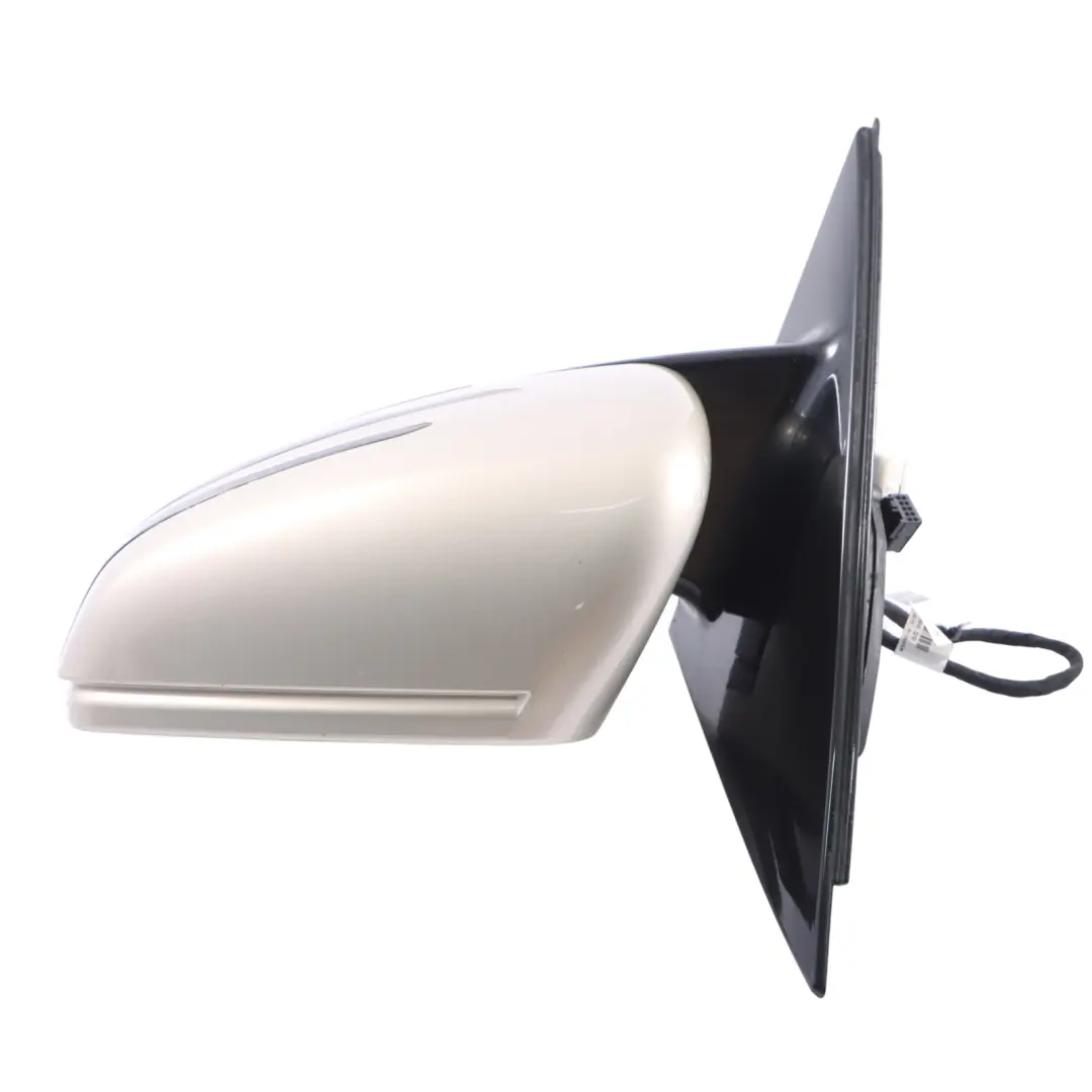 Door Wing Mirror Glass Left N/S Pearl Beige - 794 to Mercedes W212 with Part number A2128100376 Mercedes W212 Door Wing Mirror Glass Left N/S Pearl Beige - 794 - SKU RHD-A2128100376-PBE - Part number A2128100376