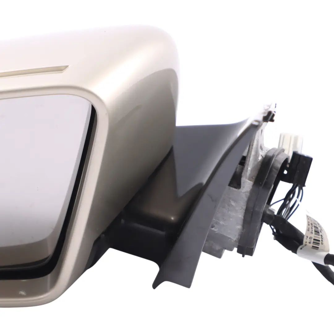 Mercedes W212 Door Wing Mirror Glass Left N/S Pearl Beige - 794 - SKU RHD-A2128100376-PBE - Part number A2128100376