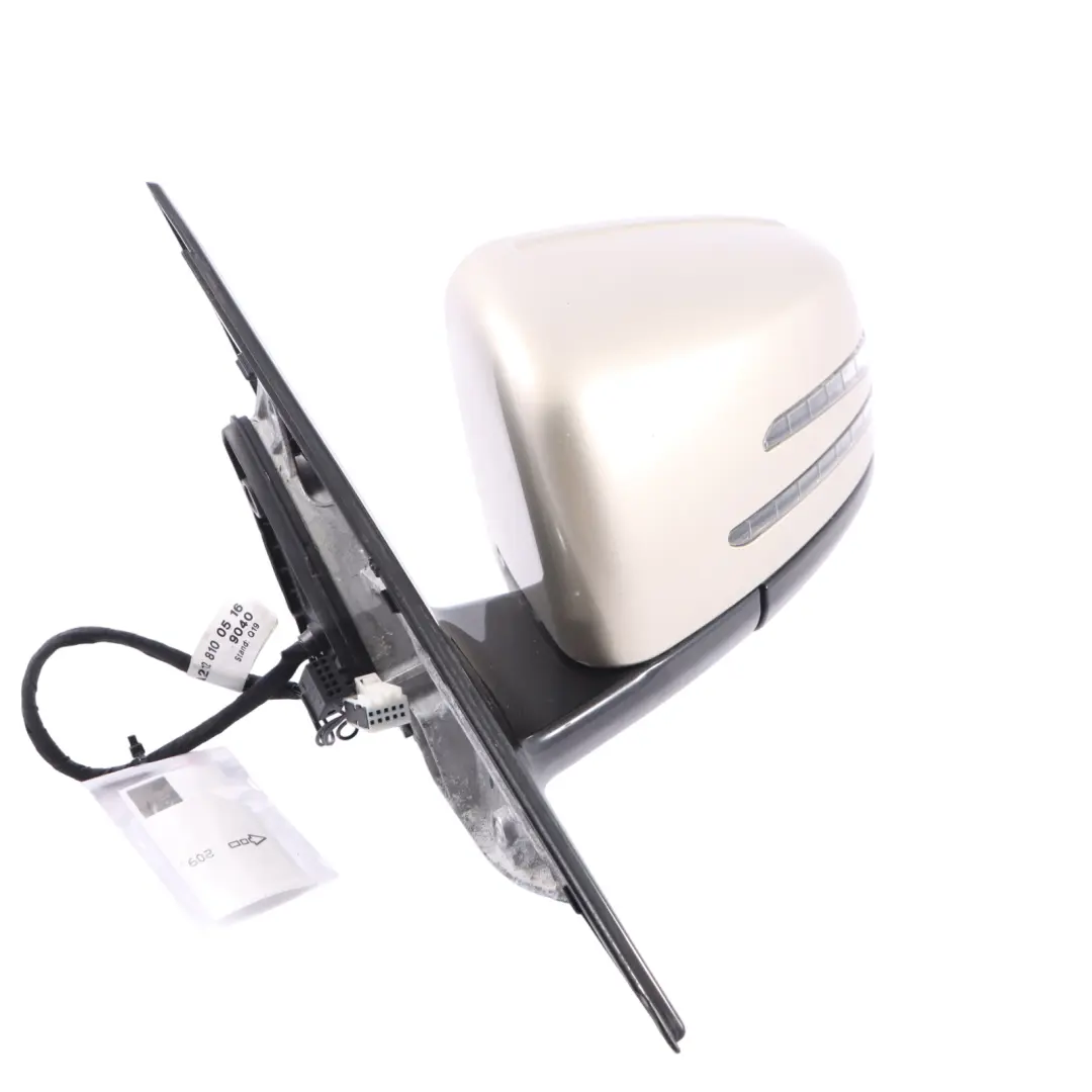 Door Wing Mirror Glass Left N/S Pearl Beige - 794 to Mercedes W212 with Part number A2128100376 Mercedes W212 Door Wing Mirror Glass Left N/S Pearl Beige - 794 - SKU RHD-A2128100376-PBE - Part number A2128100376