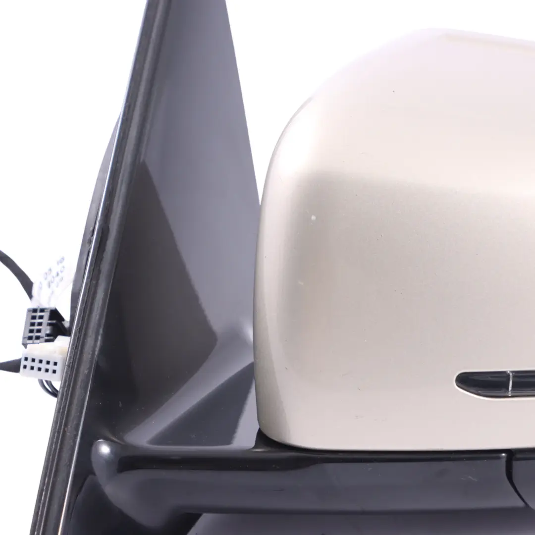 Mercedes W212 Door Wing Mirror Glass Left N/S Pearl Beige - 794 - SKU RHD-A2128100376-PBE - Part number A2128100376