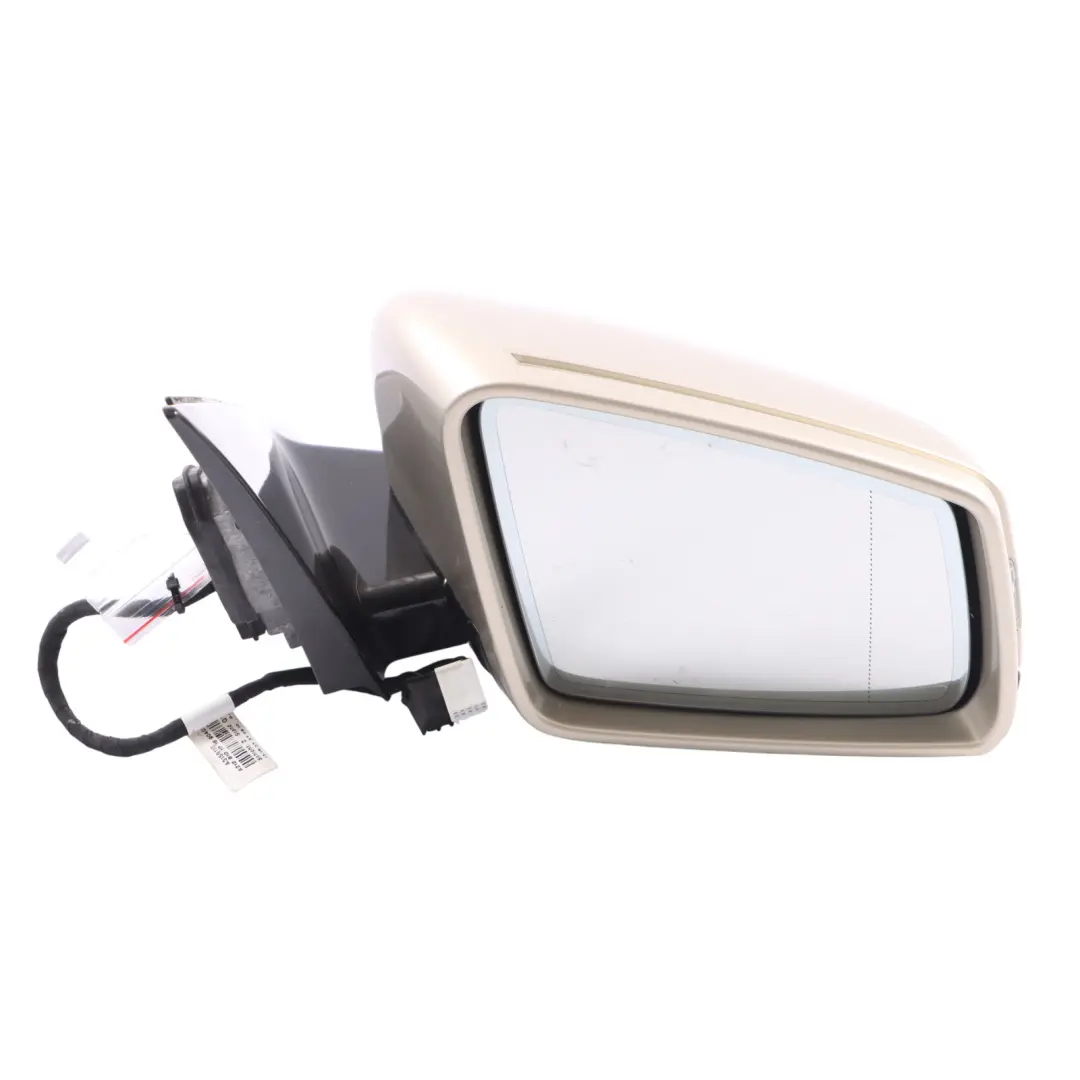 Mercedes W212 Door Wing Mirror Glass Right O/S Pearl Beige - 794 - SKU RHD-A2128100476-PBE - Part number A2128100476