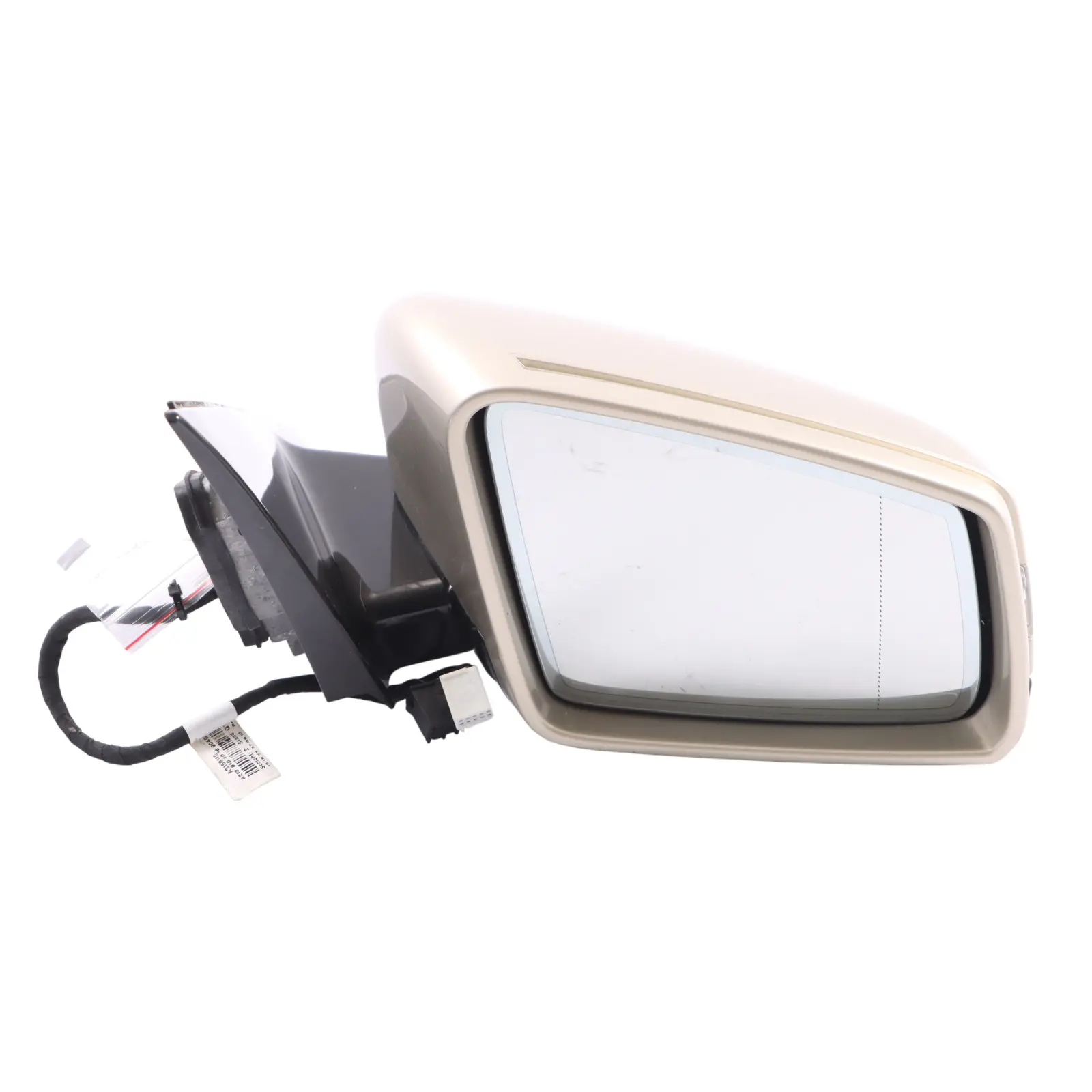 Mercedes W212 Door Wing Mirror Glass Right O/S Pearl Beige - 794 A2128100476