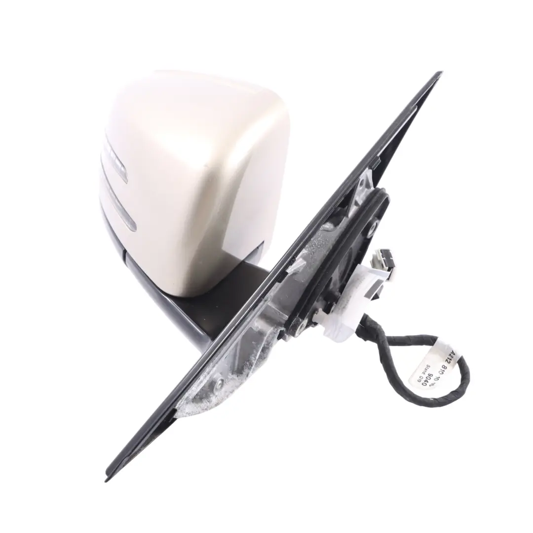 Door Wing Mirror Glass Right O/S Pearl Beige - 794 to Mercedes W212 with Part number A2128100476 Mercedes W212 Door Wing Mirror Glass Right O/S Pearl Beige - 794 - SKU RHD-A2128100476-PBE - Part number A2128100476