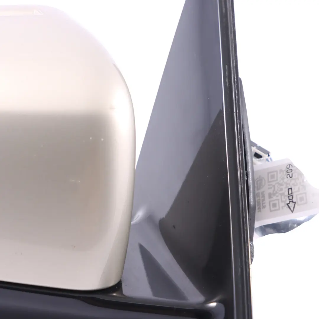 Mercedes W212 Door Wing Mirror Glass Right O/S Pearl Beige - 794 - SKU RHD-A2128100476-PBE - Part number A2128100476