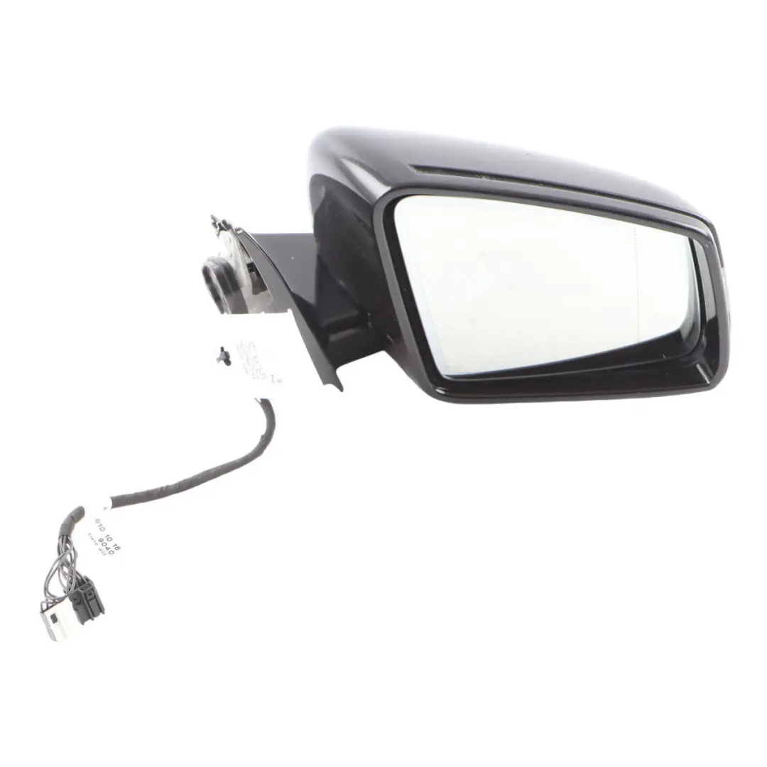 Mercedes W212 Wing Mirror Door Auto Dip Right O/S Obsidian Black 197 - SKU rhd-A2128101876-OB - Part number A2128101876