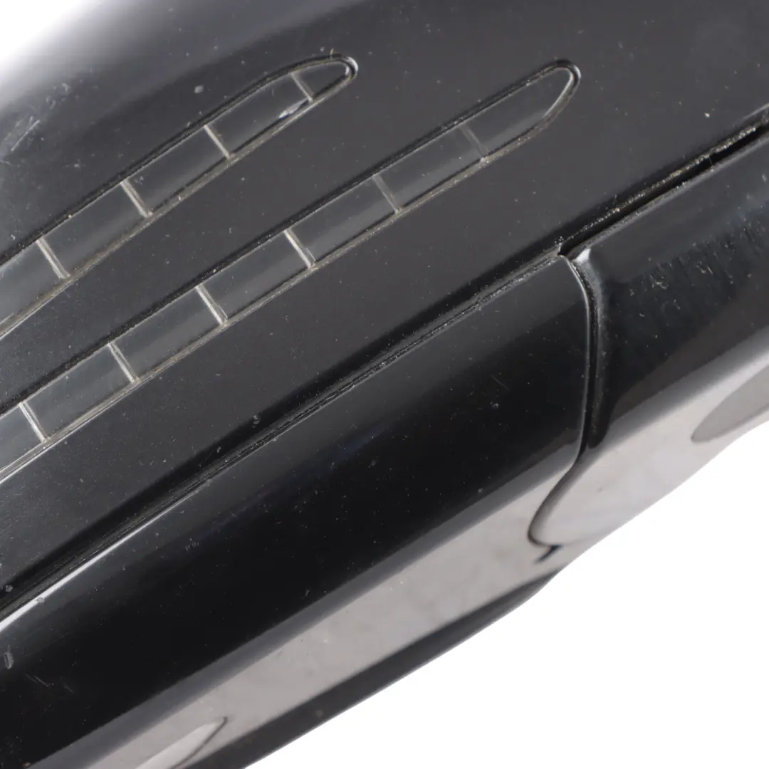 Mercedes W212 Wing Mirror Door Auto Dip Right O/S Obsidian Black 197 - SKU rhd-A2128101876-OB - Part number A2128101876