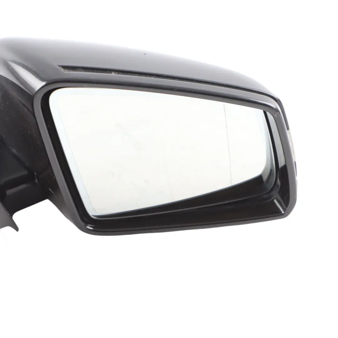 Mercedes W212 Wing Mirror Door Auto Dip Right O/S Obsidian Black 197 - SKU rhd-A2128101876-OB - Part number A2128101876