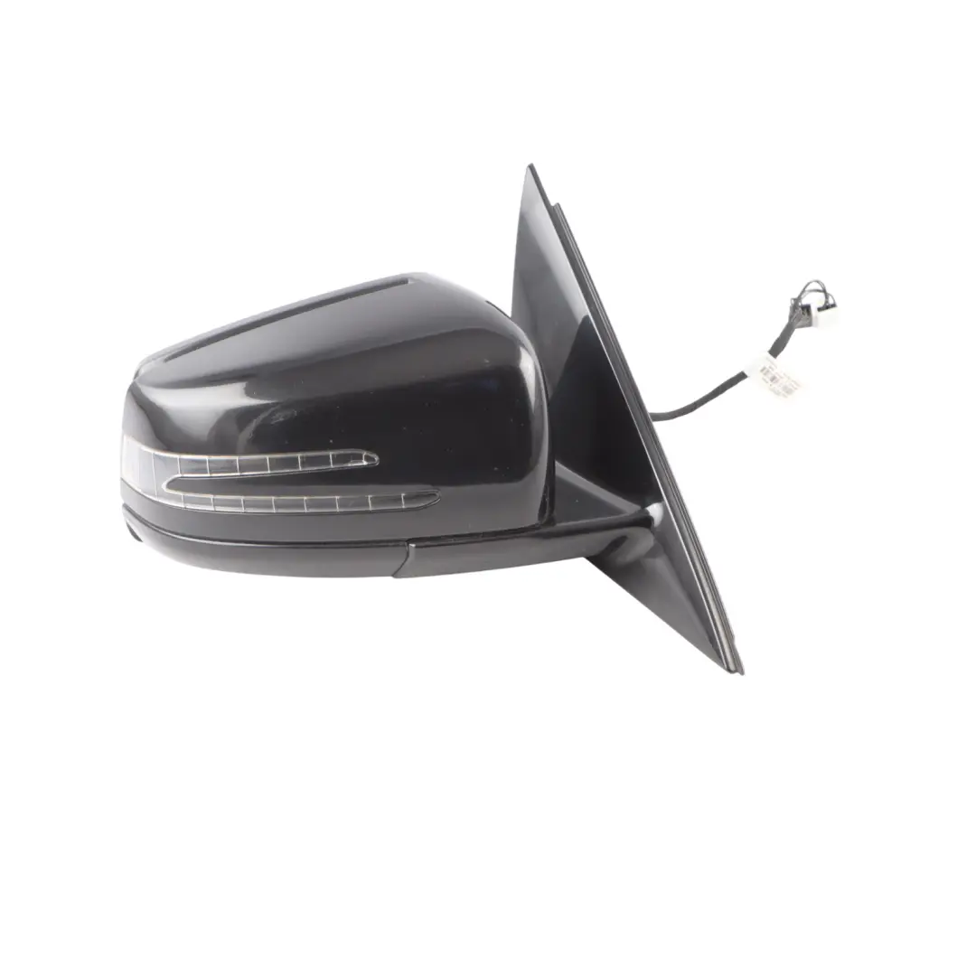 Mercedes W212 Wing Mirror Door Auto Dip Right O/S Obsidian Black 197 - SKU rhd-A2128101876-OB - Part number A2128101876