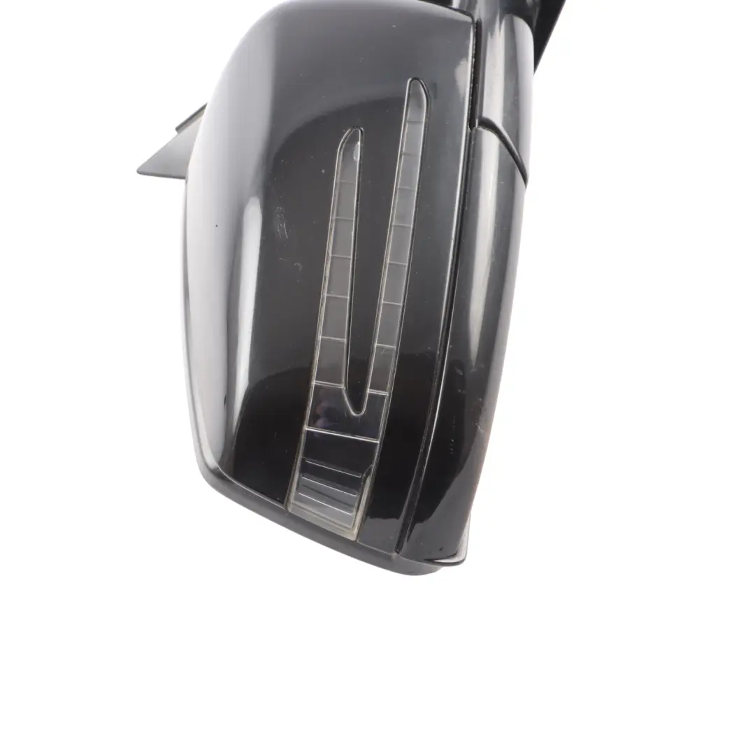 Mercedes W212 Wing Mirror Door Auto Dip Right O/S Obsidian Black 197 - SKU rhd-A2128101876-OB - Part number A2128101876