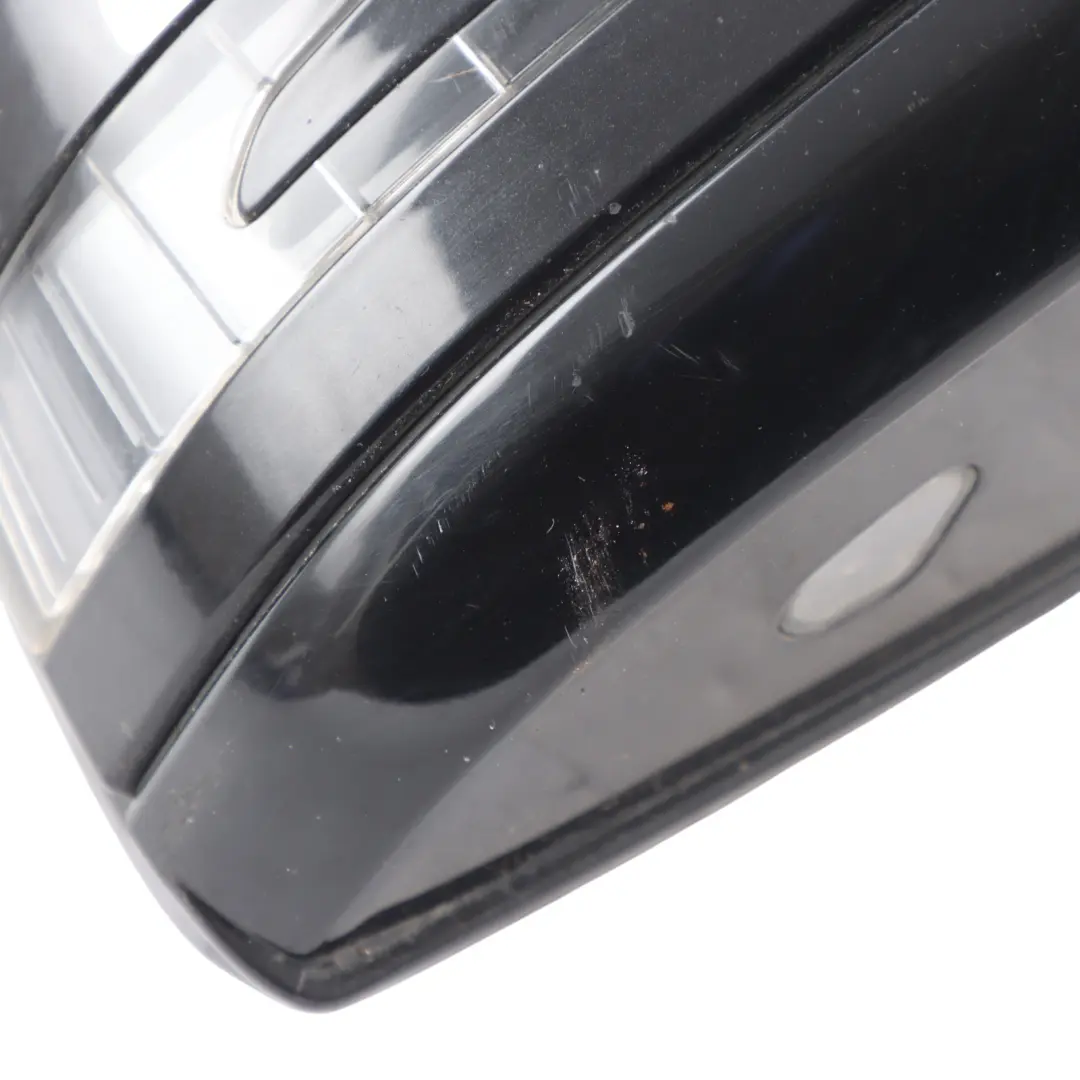 Mercedes W212 Wing Mirror Door Auto Dip Right O/S Obsidian Black 197 - SKU rhd-A2128101876-OB - Part number A2128101876