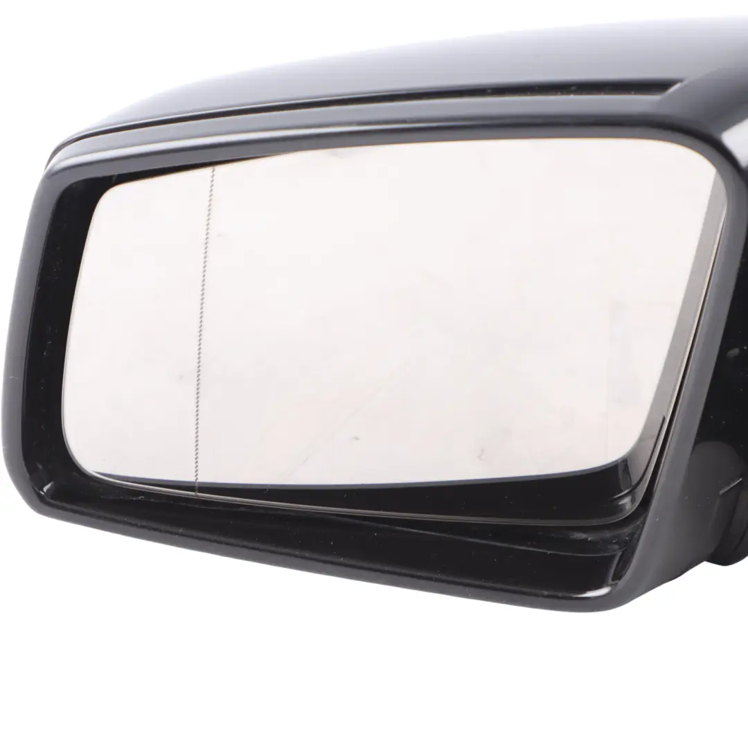 Mercedes W212 Wing Mirror Door Auto Dip Left N/S Obsidian Black 197 - SKU rhd-A2128102176-OB - Part number A2128102176