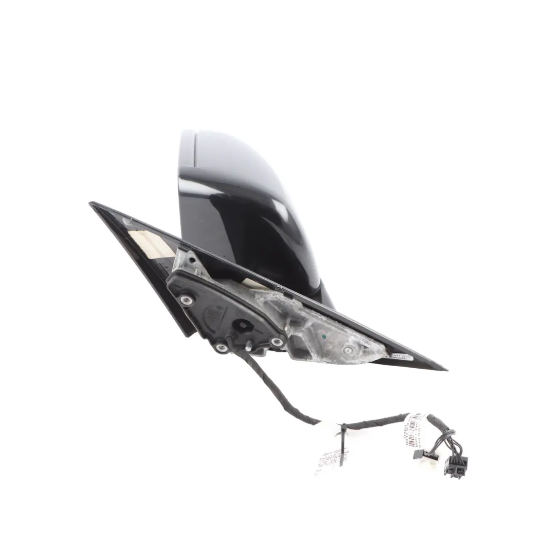 Mercedes W212 Wing Mirror Door Auto Dip Left N/S Obsidian Black 197 - SKU rhd-A2128102176-OB - Part number A2128102176