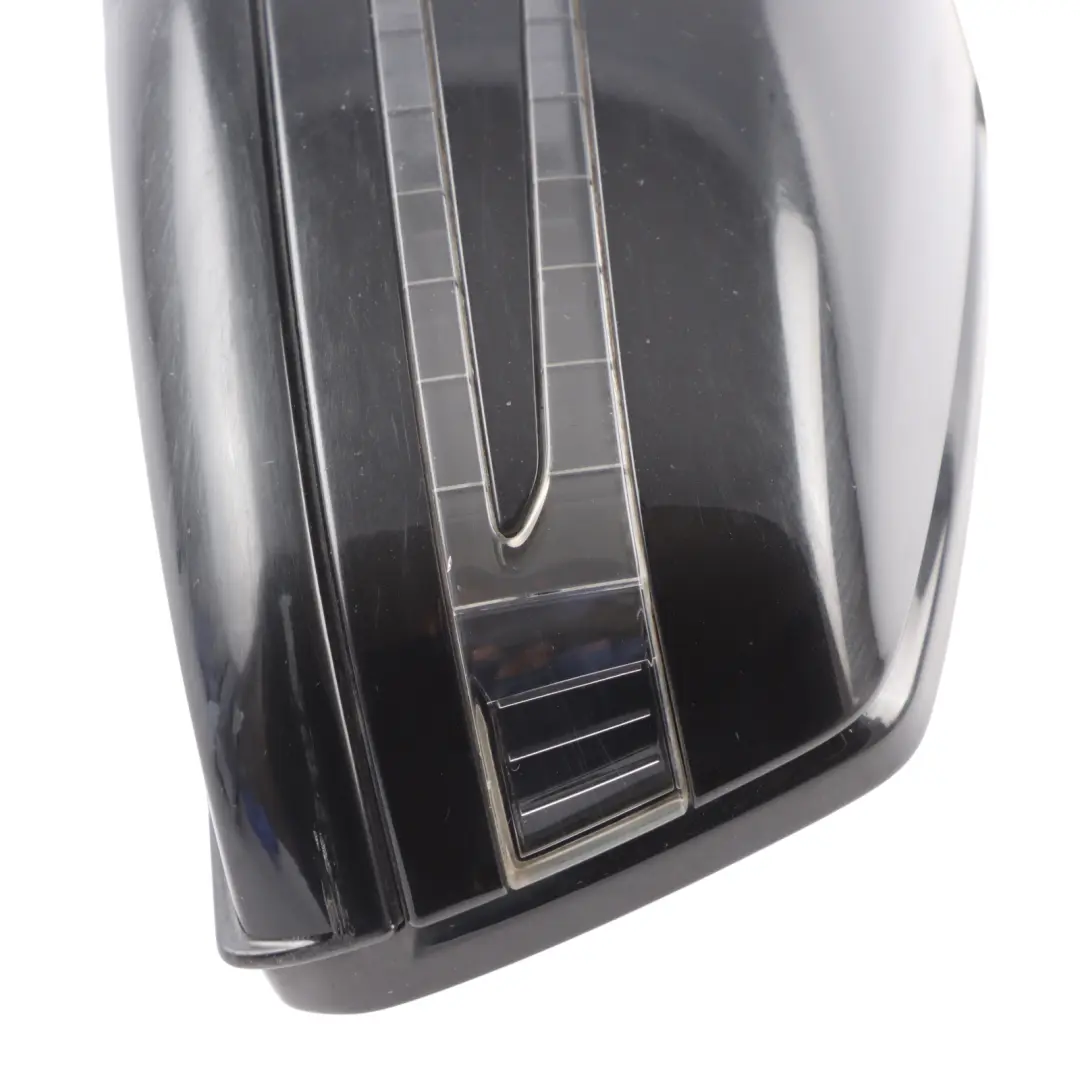 Mercedes W212 Wing Mirror Door Auto Dip Left N/S Obsidian Black 197 - SKU rhd-A2128102176-OB - Part number A2128102176