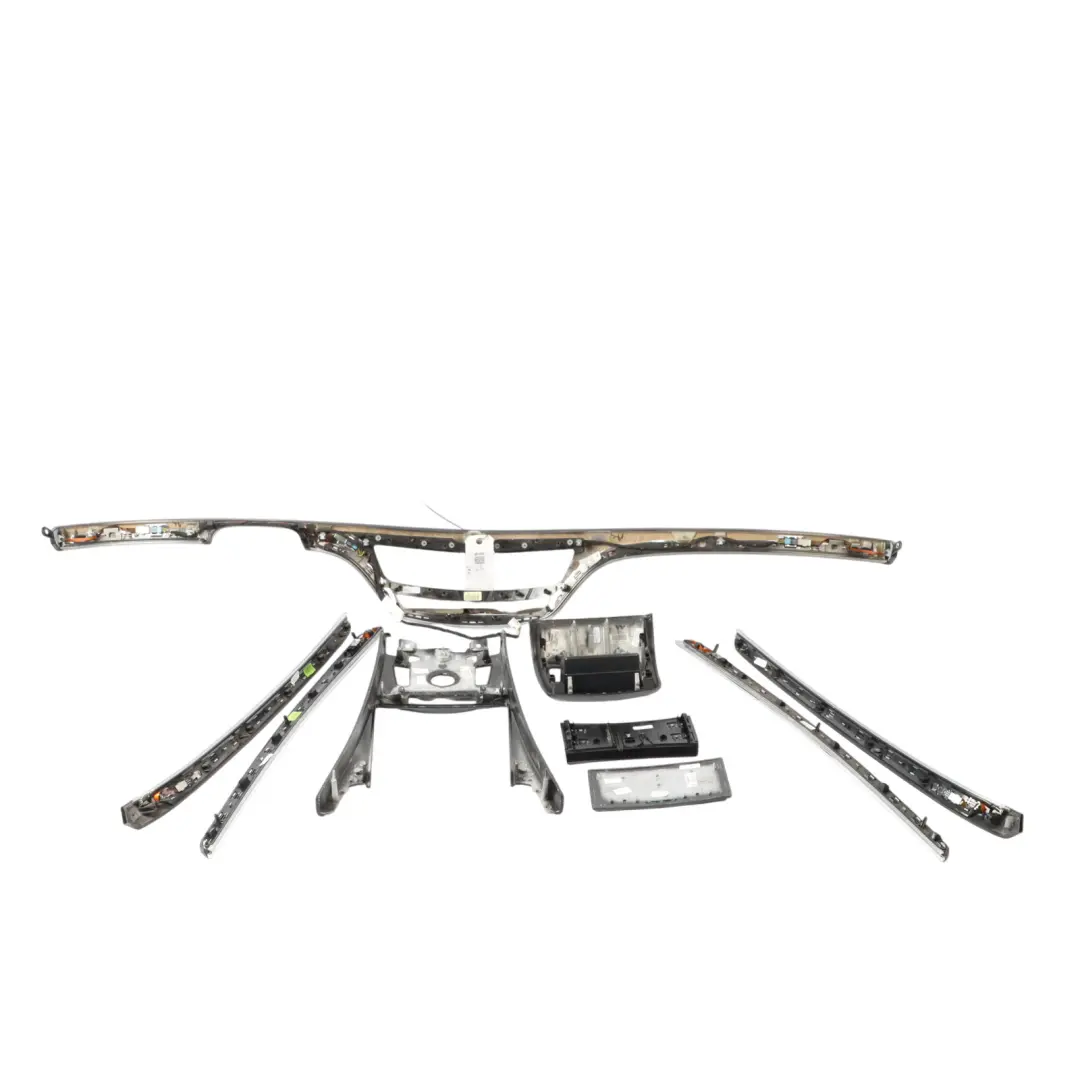 Mercedes-Benz W221 Central Dashboard Panel Cover Trim Black Set to with Part number A2216800793 Mercedes-Benz W221 Central Dashboard Panel Cover Trim Black Set - SKU RHD-A2216800793-1 - Part number A2216800793