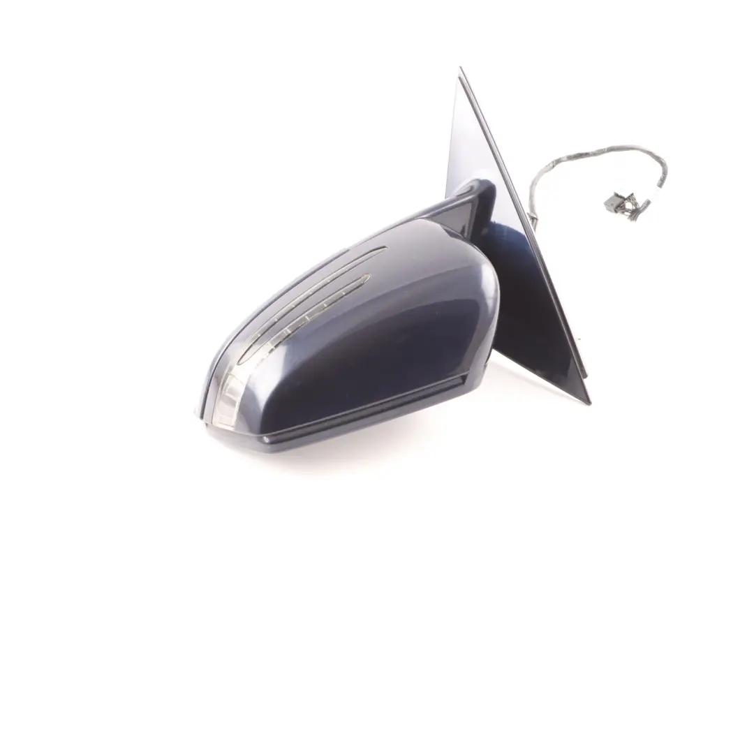 Mercedes W221 Electric Wing Mirror Left N/S Cavansite Blue Metallic - 890 - SKU RHD-A2218101176-CVB - Part number A2218101176