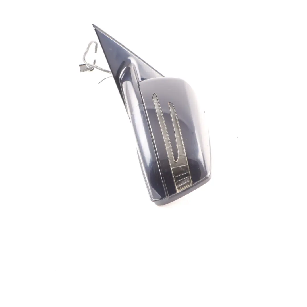 Mercedes W221 Electric Wing Mirror Left N/S Cavansite Blue Metallic - 890 - SKU RHD-A2218101176-CVB - Part number A2218101176
