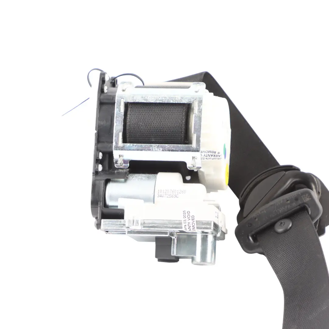 Front Left N/S Seat Belt Black to Mercedes ML W164 with Part number A2518603986 Mercedes ML W164 Front Left N/S Seat Belt Black - SKU RHD-A2518603986 - Part number A2518603986