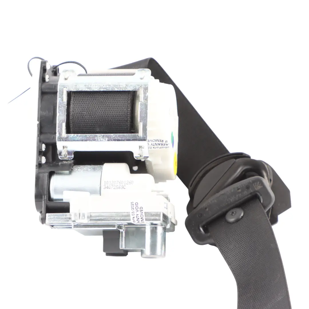 Front Left N/S Seat Belt Black to Mercedes ML W164 with Part number A2518603986 Mercedes ML W164 Front Left N/S Seat Belt Black - SKU RHD-A2518603986 - Part number A2518603986