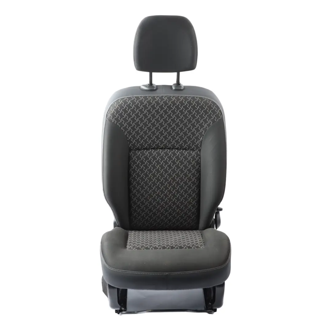 Front Left N/S Cloth Fabric Black Anthracit to Mercedes W415 Citan Passenger Seat with Part number A4159104501 Mercedes W415 Citan Passenger Seat Front Left N/S Cloth Fabric Black Anthracit - SKU RHD-A4159104501-1 - Part number A4159104501