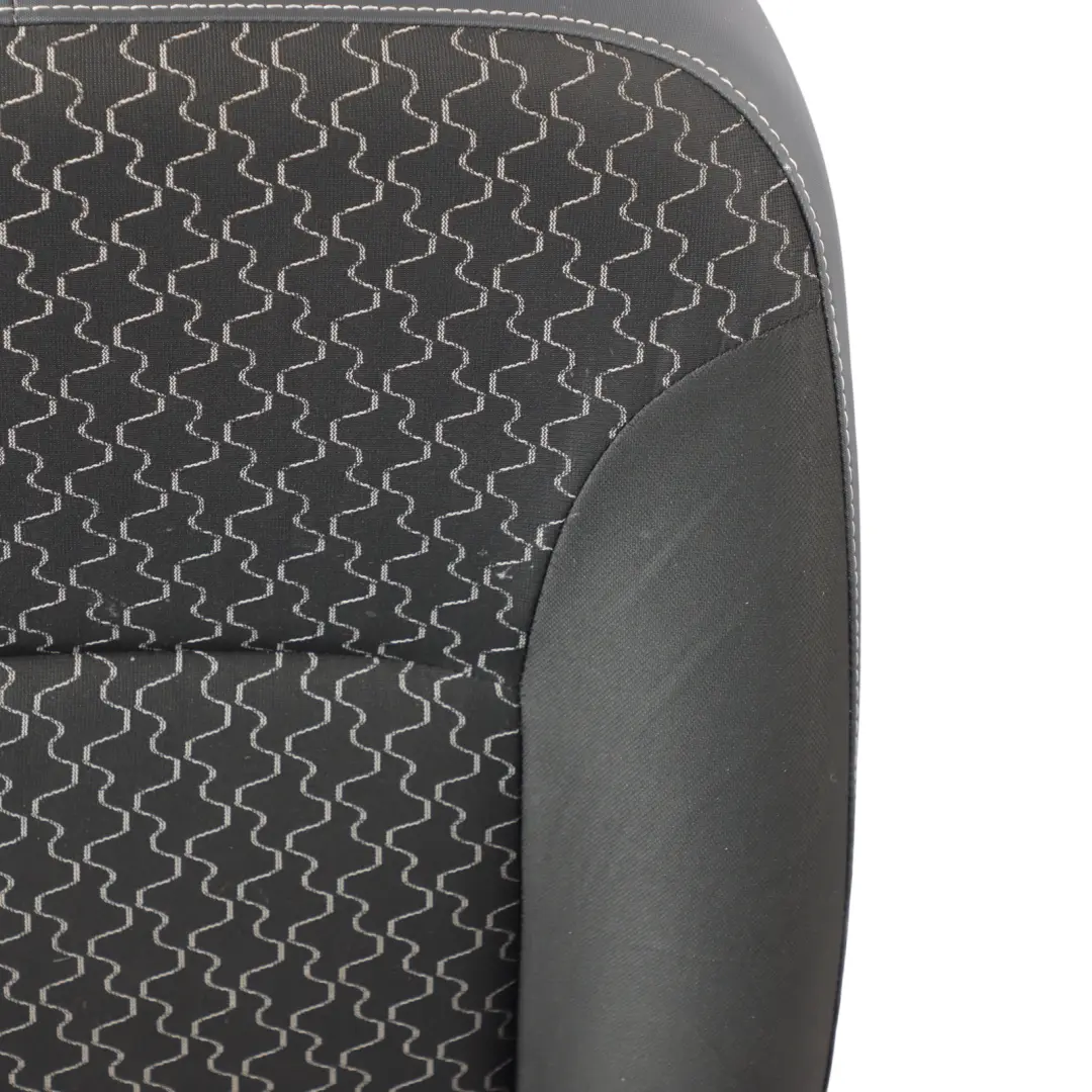 Front Left N/S Cloth Fabric Black Anthracit to Mercedes W415 Citan Passenger Seat with Part number A4159104501 Mercedes W415 Citan Passenger Seat Front Left N/S Cloth Fabric Black Anthracit - SKU RHD-A4159104501-1 - Part number A4159104501