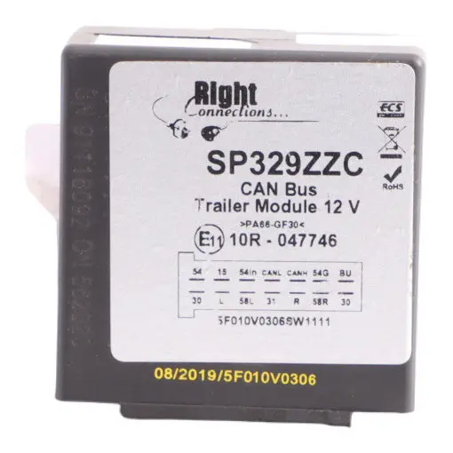  Right Connections Tow Bar Towing Hitch Module CAN Bus Control Unit - SKU SP329ZZC - Part number SP329ZZC