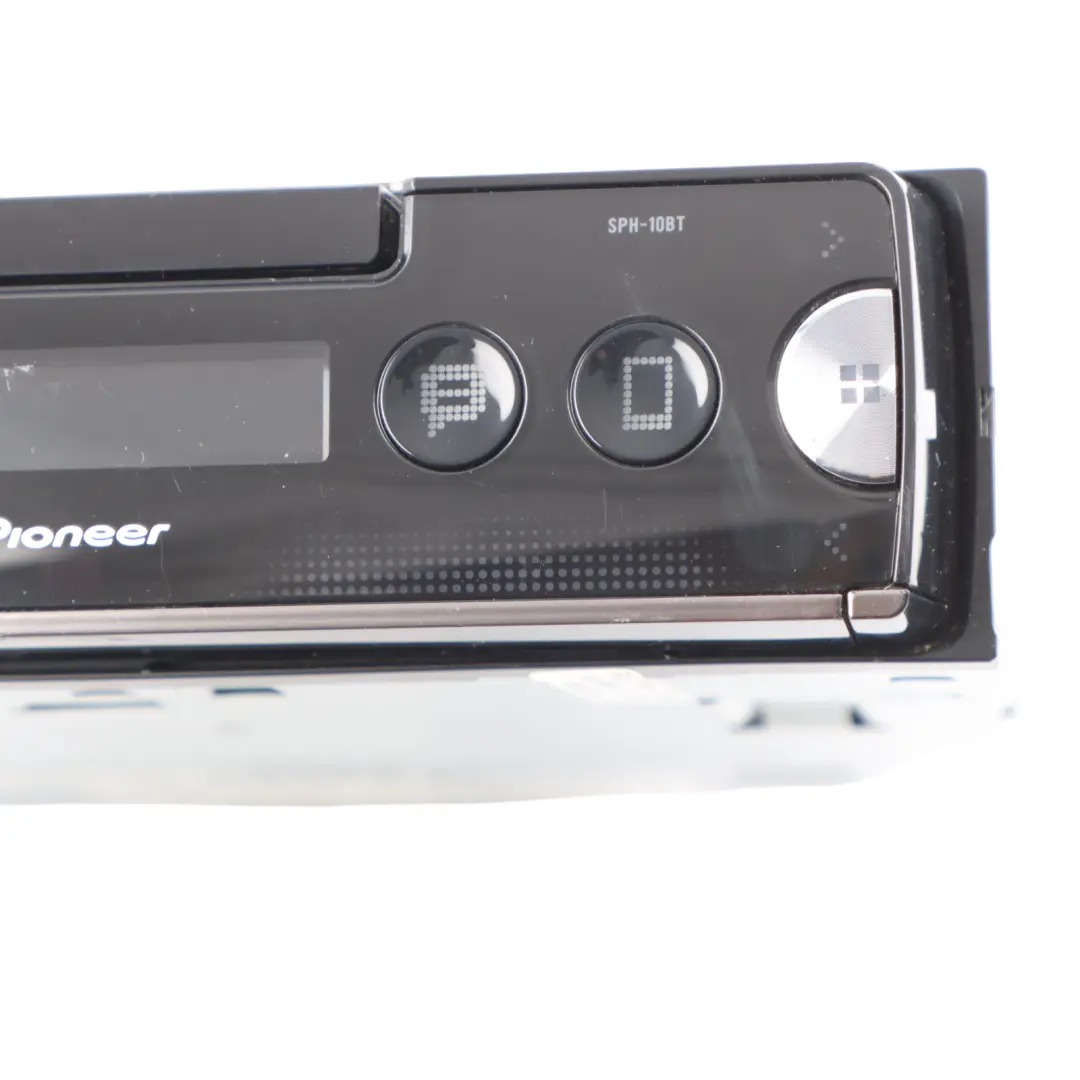 Genuine Pioneer USB Bluetooth iPhone Android Stereo Audio Player 1 DIN to with Part number SPH10-BT Genuine Pioneer USB Bluetooth iPhone Android Stereo Audio Player 1 DIN - SKU SPH-10BT - Part number SPH10-BT