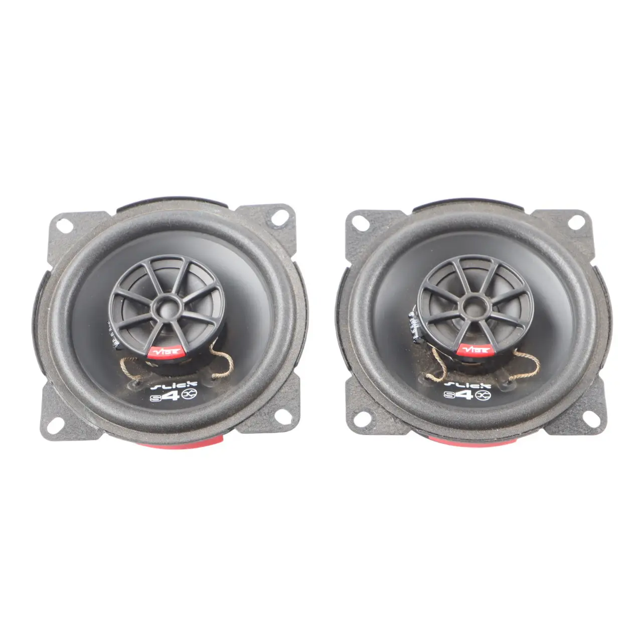 Genuine VIBE Slick S4 Coaxial Stereo Car Audio Speaker Tweeter Set 4" 240W