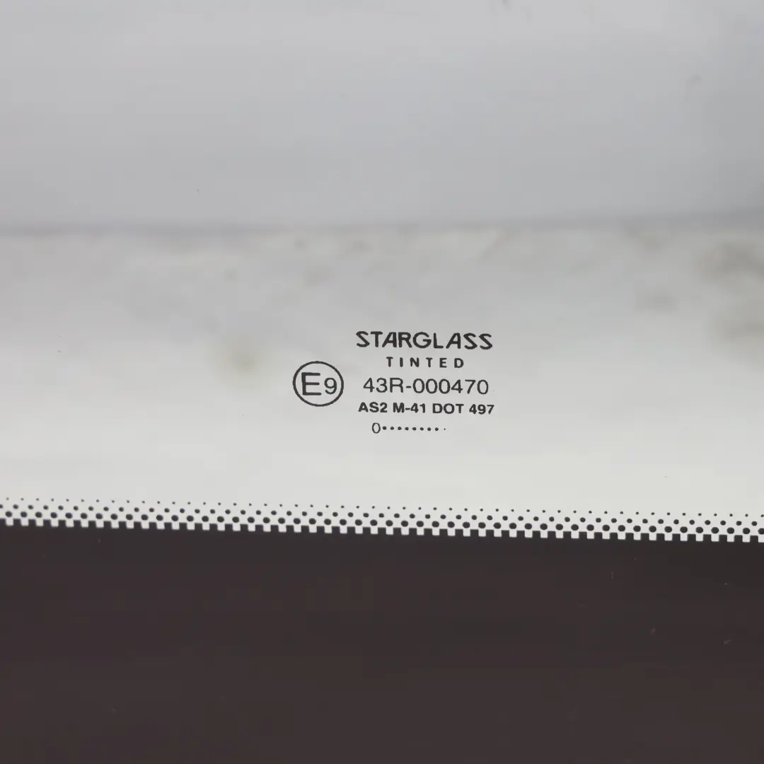 Mercedes Vito W639 Side Window Starglass Left N/S Sliding Glass Green AS2 - SKU W639-LEFT-WINDOW - Part number W639-LEFT-WINDOW