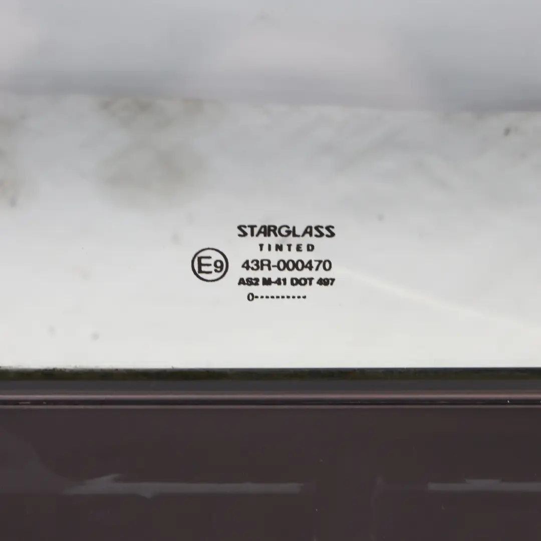 Mercedes Vito W639 Side Window Starglass Right O/S Sliding Glass Green AS2 - SKU W639-RIGHT-WINDOW - Part number W639-RIGHT-WINDOW