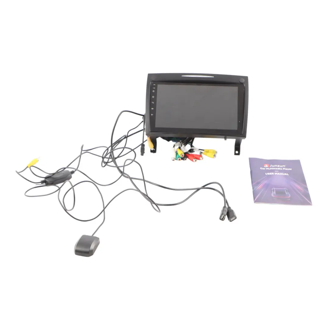 Junsun Multimedia Car Audio Radio Android Touch Screen 9" to Mercedes R171 with Part number XT891C Mercedes R171 Junsun Multimedia Car Audio Radio Android Touch Screen 9" - SKU XT891C - Part number XT891C