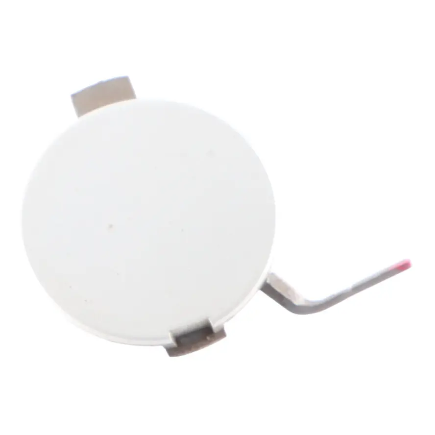 Bumper Towing Eye Cover Hook Flap Cap White Silver A62 to Mini R50 Rear with Part number 0029958 Mini R50 Rear Bumper Towing Eye Cover Hook Flap Cap White Silver A62 - SKU 0029958-WS - Part number 0029958