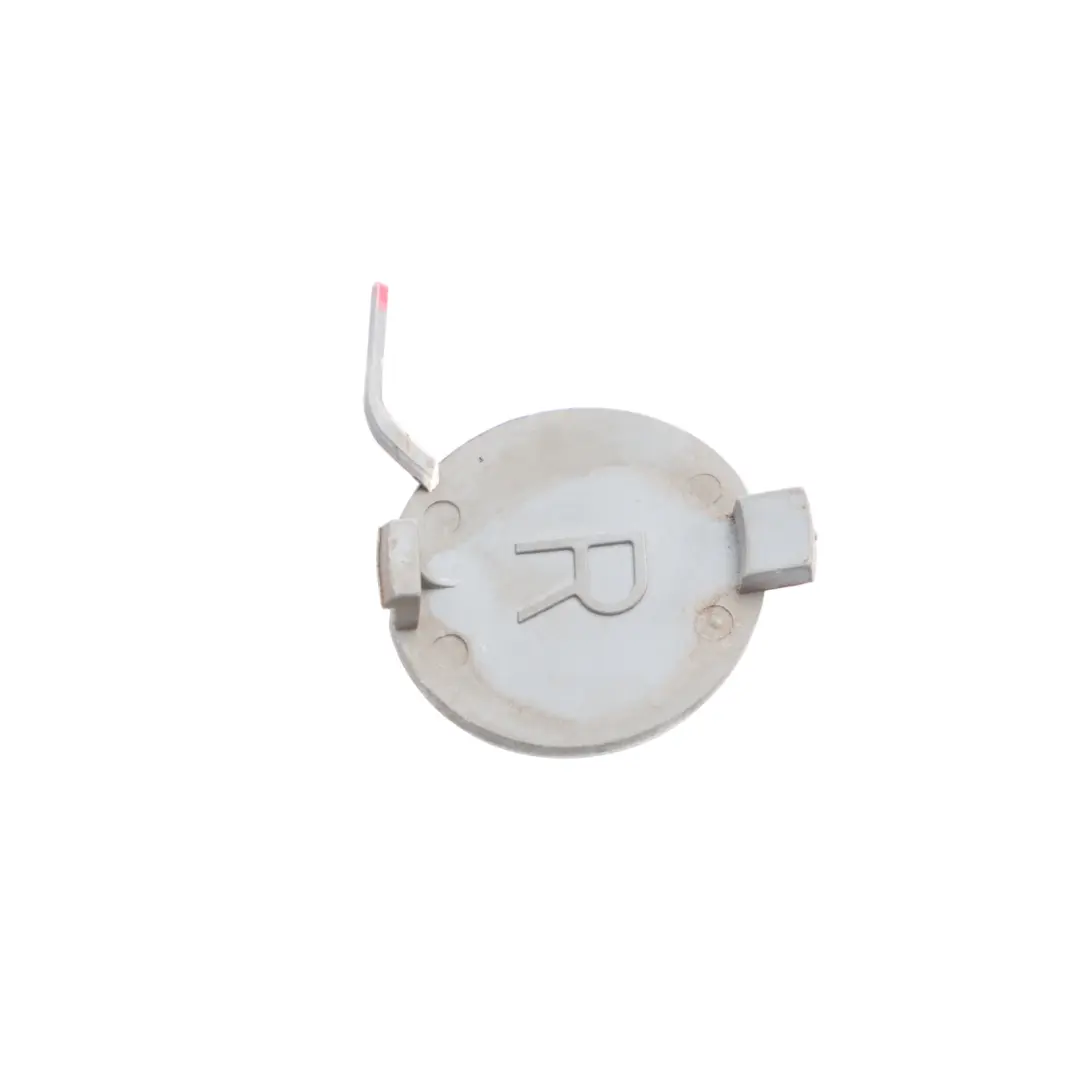 Mini R50 Rear Bumper Towing Eye Cover Hook Flap Cap White Silver A62 - SKU 0029958-WS - Part number 0029958