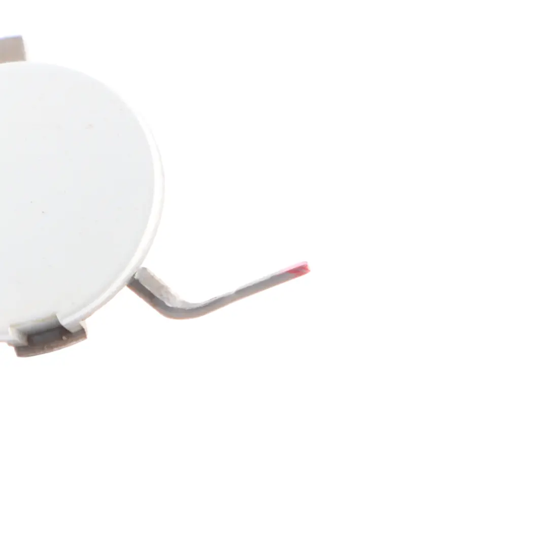 Mini R50 Rear Bumper Towing Eye Cover Hook Flap Cap White Silver A62 - SKU 0029958-WS - Part number 0029958