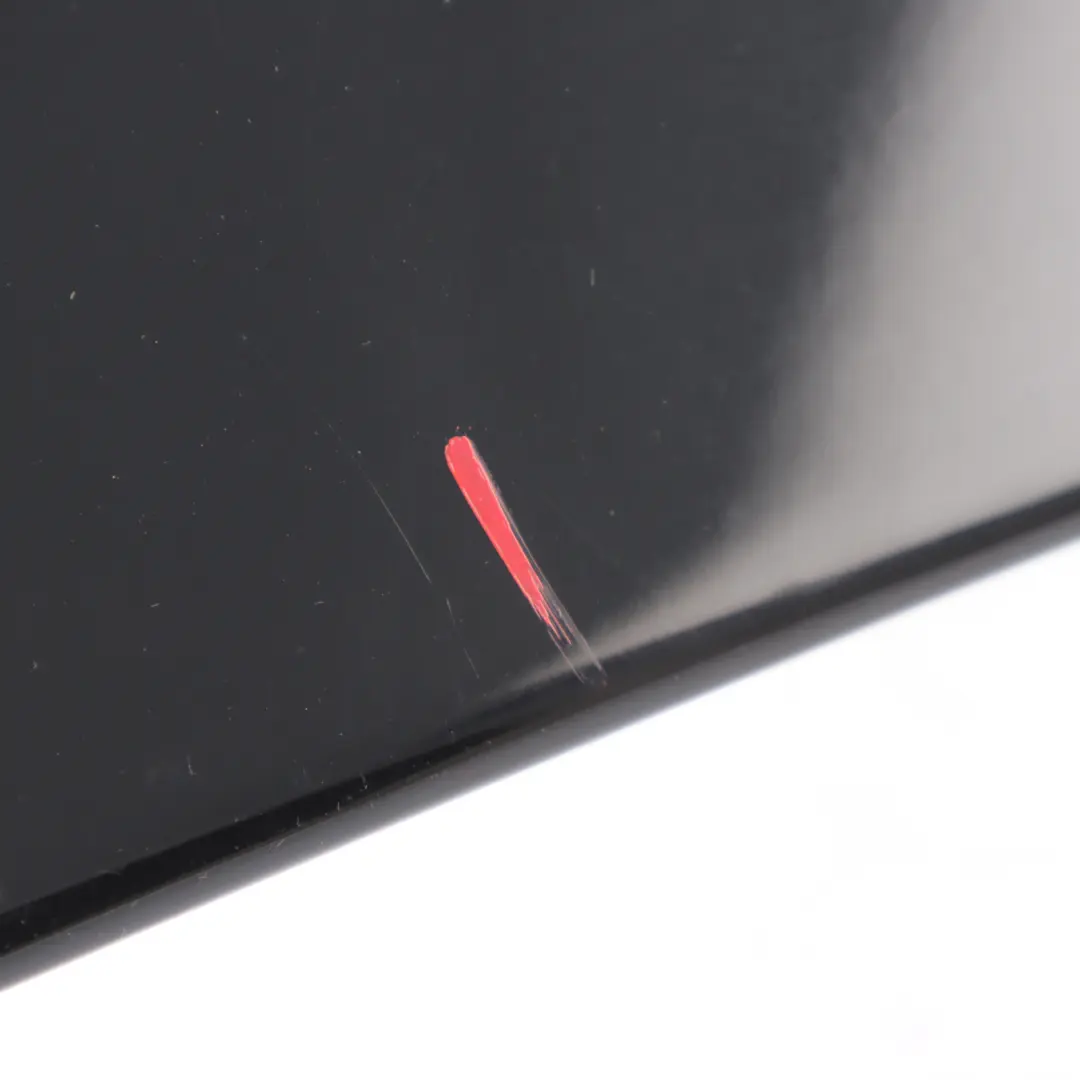 Spoiler Mini R50 Trunk Lid Tailgate Boot Trim Panel Black to Rear with Part number 7122799 Rear Spoiler Mini R50 Trunk Lid Tailgate Boot Trim Panel Black - SKU 0031259-BLK - Part number 7122799