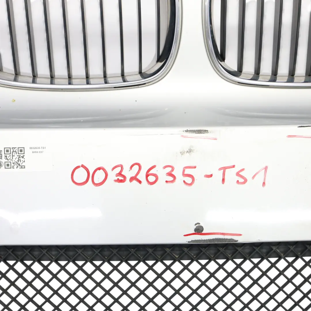 BMW E87 Zderzak Przedni Przód Titansilber Srebrny Metalik - 354 - SKU 0032635-TS1 - Numer Części 0032635