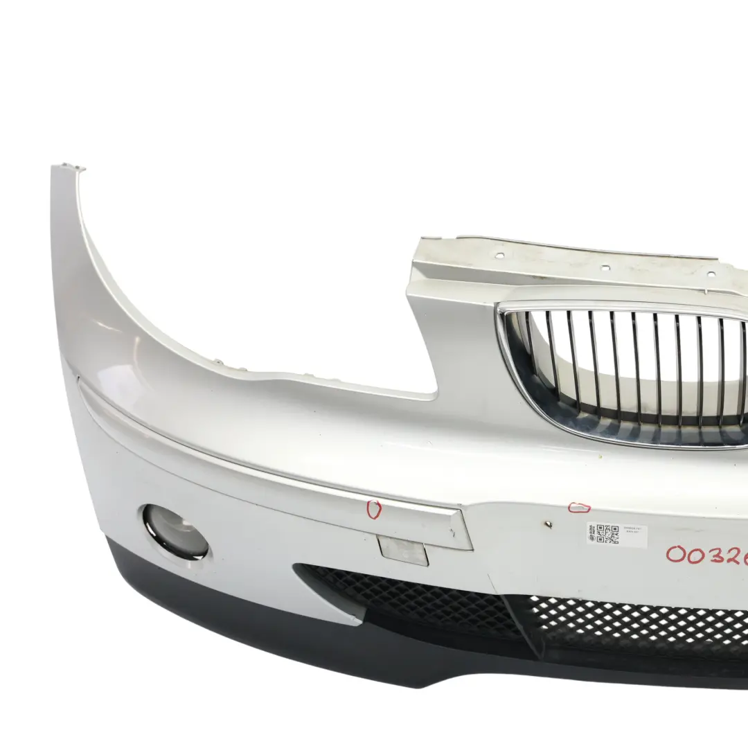 BMW E87 Front Bumper Complete Panel Titansilber Silber Silver Metallic - 354 - SKU 0032635-TS1 - Part number 0032635