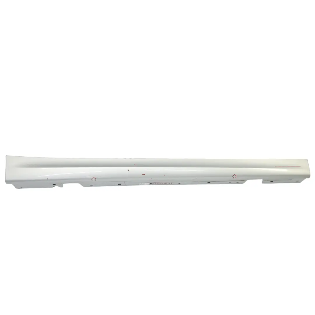BMW E90 E91 M Sport Sill Strip Faldón Lateral Derecho Titansilber Plata - 354 - SKU 0033440-TS - Número de pieza 0033440