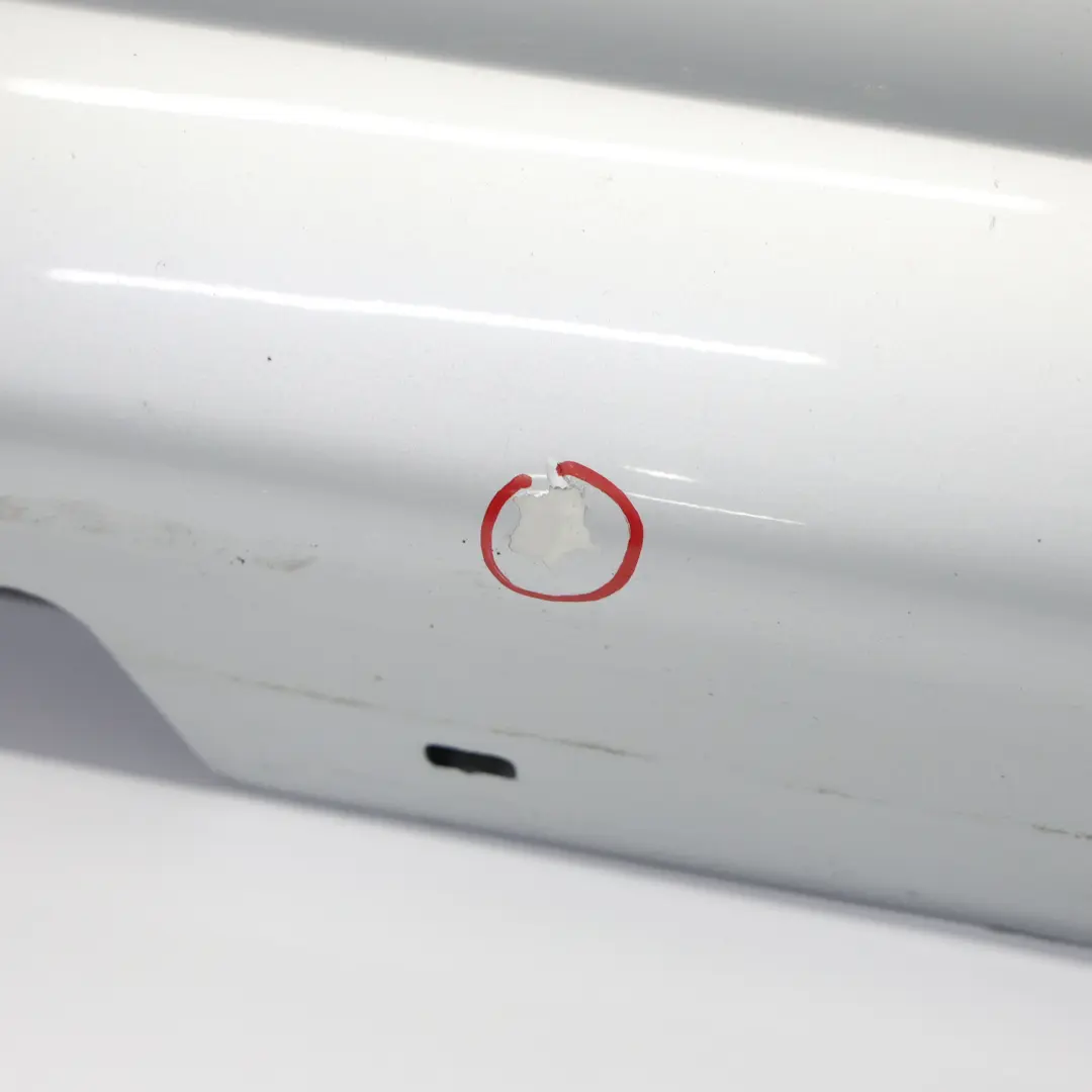 BMW E90 E91 M Sport Sill Strip Faldón Lateral Derecho Titansilber Plata - 354 - SKU 0033440-TS - Número de pieza 0033440