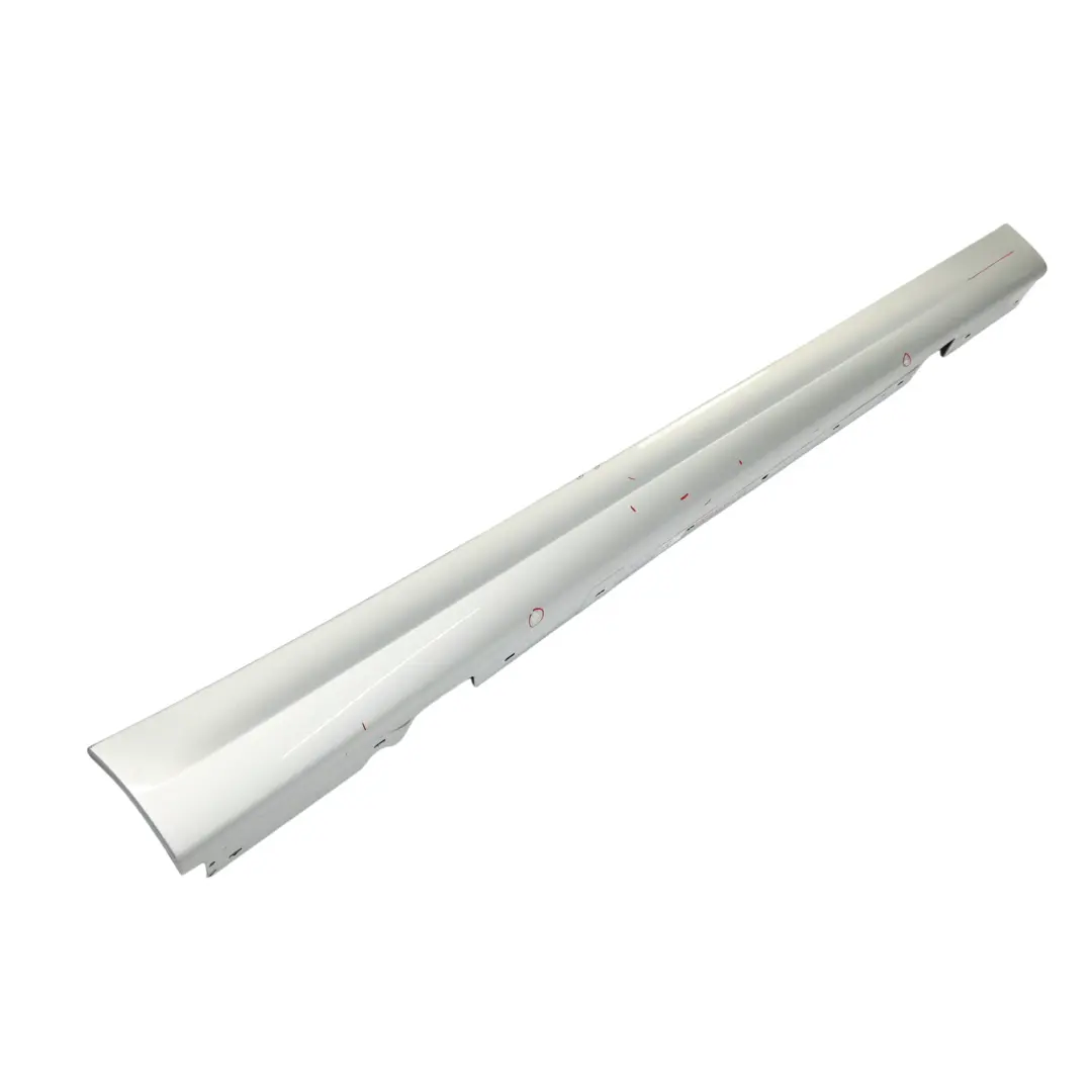 BMW E90 E91 M Sport Sill Strip Faldón Lateral Derecho Titansilber Plata - 354 - SKU 0033440-TS - Número de pieza 0033440