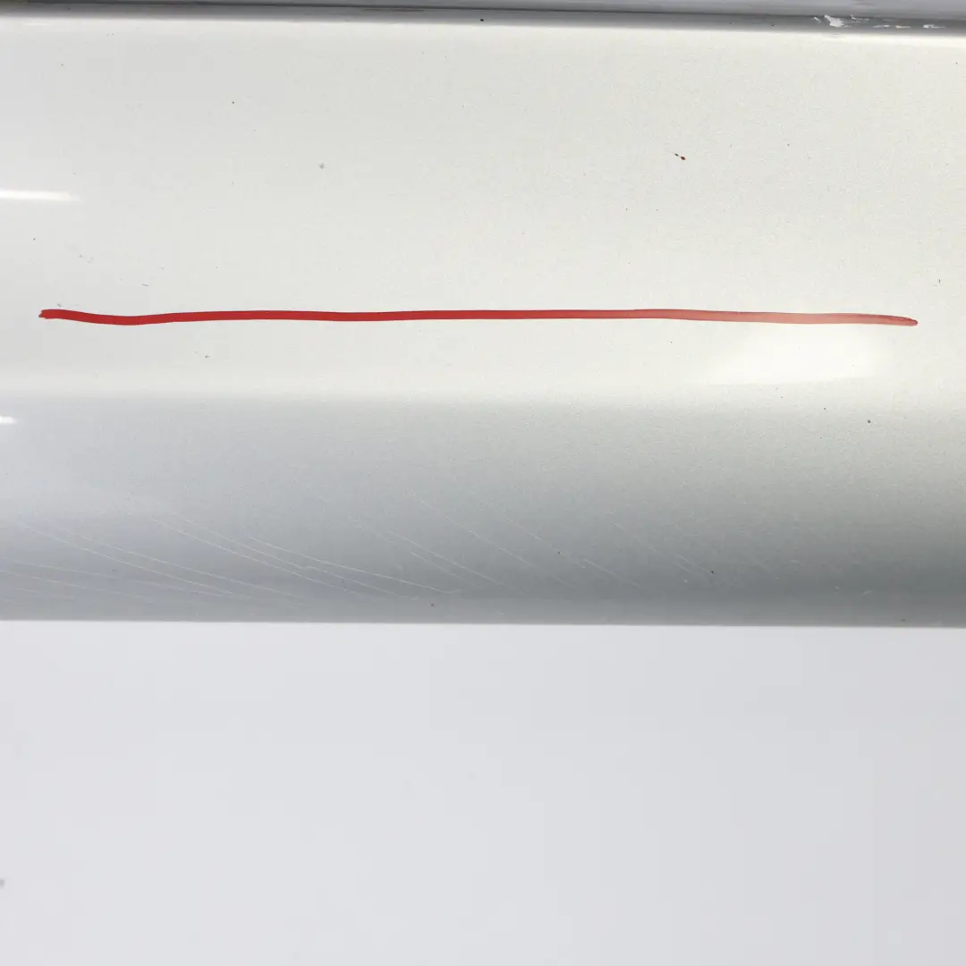 BMW E90 E91 M Sport Sill Strip Side Skirt Right O/S Titansilber Silver - 354 - SKU 0033440-TS - Part number 0033440